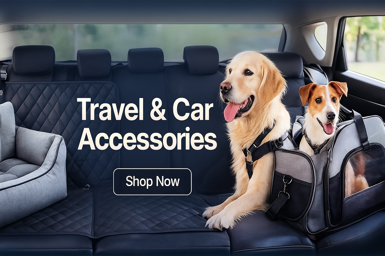 Resor & bil tillbehör för husdjur