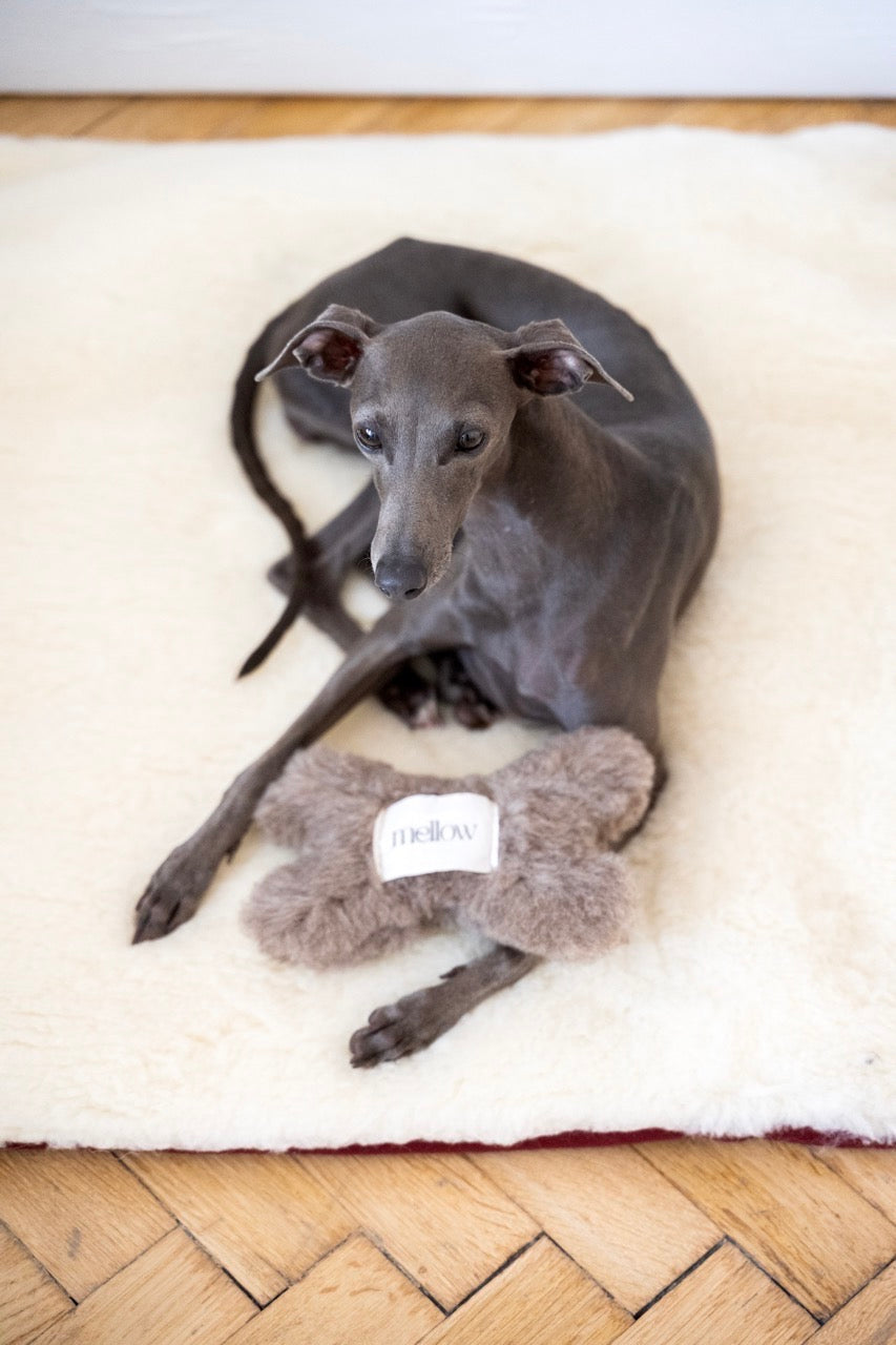 Naturligt Ullben för Hund – Handgjort & Ljudstimulerande